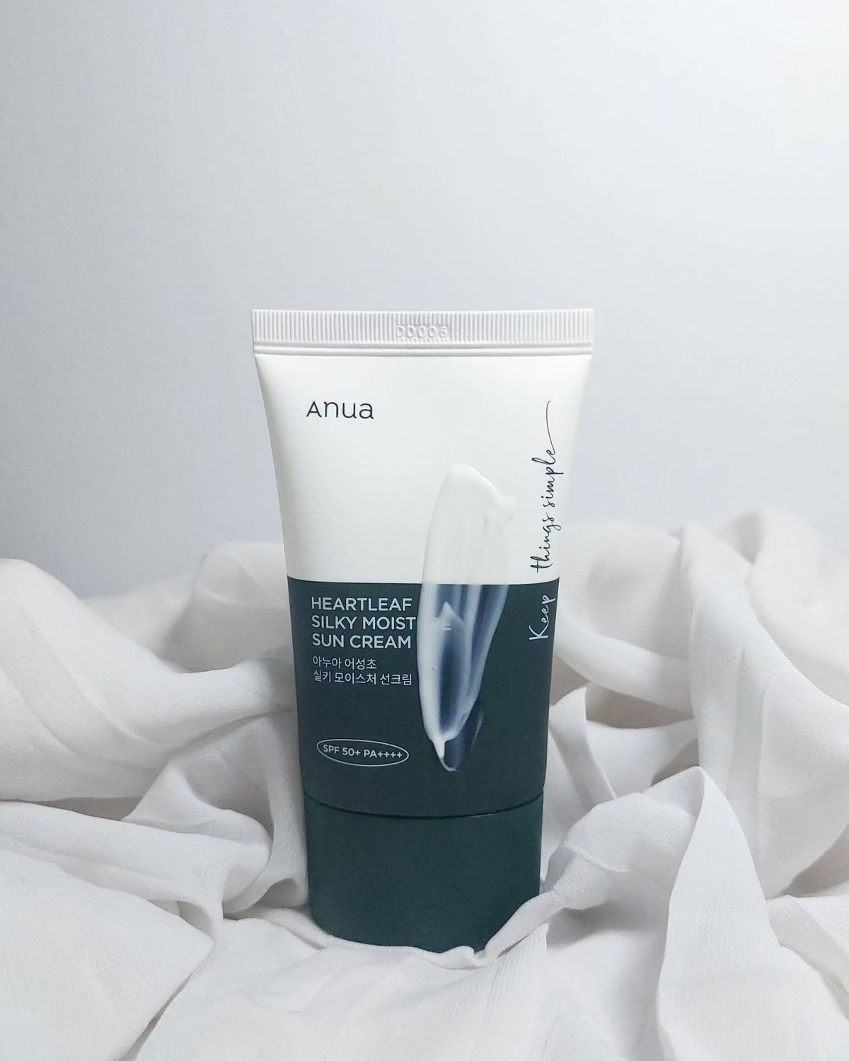 Anua Heartleaf Silky Moisture Sun Cream SPF 50+ PA++