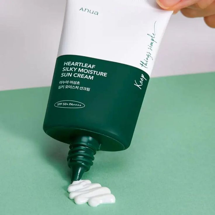 Anua Heartleaf Silky Moisture Sun Cream SPF 50+ PA++