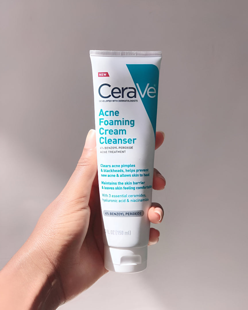 Cera Ve acne foaming cream cleanser