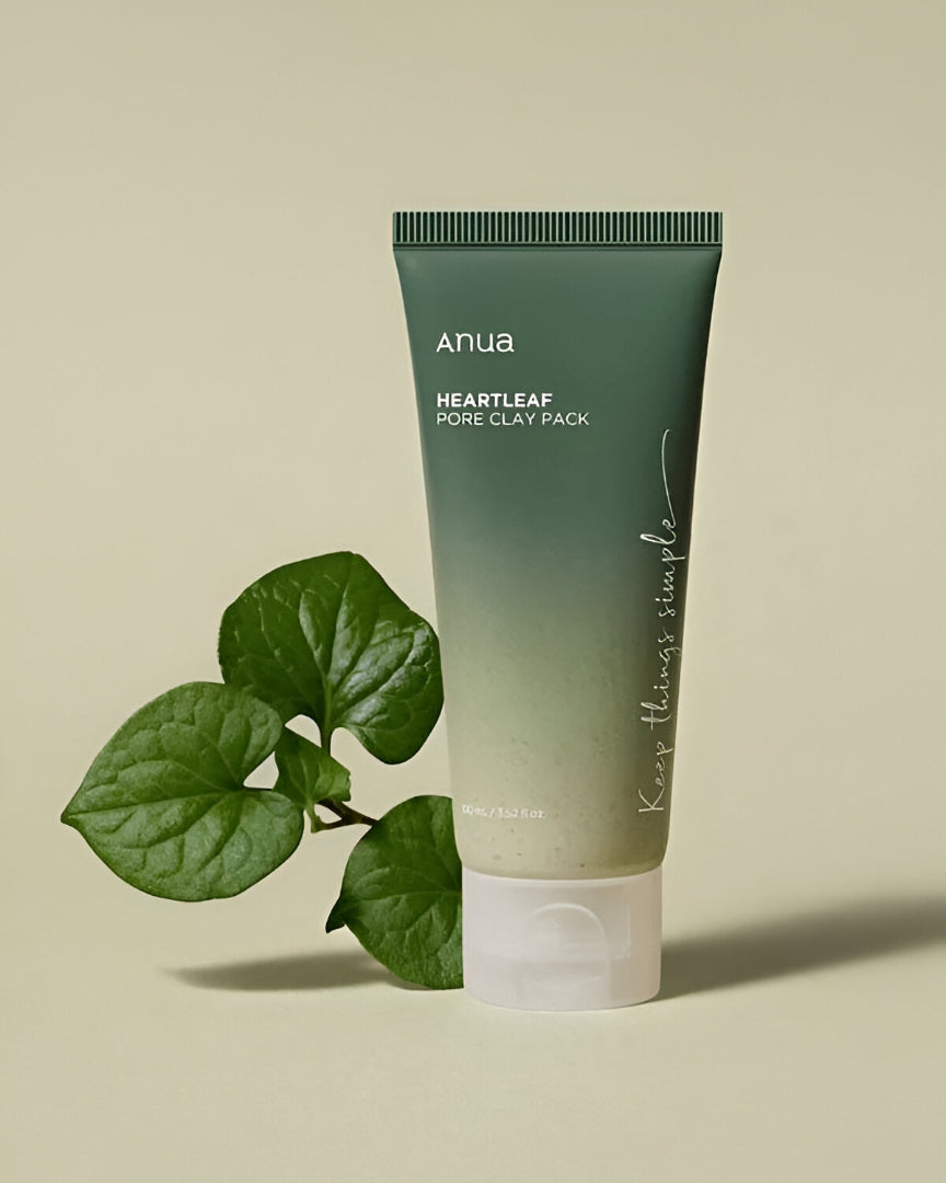 Anua Heartleaf Pore Clay Pack – Korean Deep Cleansing Face Mask